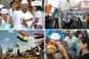 Anna ends fast, nation celebrates