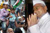 A hero's welcome for Anna at Ralegan Siddhi