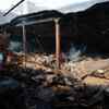 Fire at Kolkata market