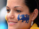 Colourful fans in Colombo