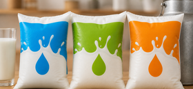 Why milk packets in India have blue, green and orange colours