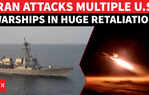Iran Navy Attacks 3 U.S Warships; Missile Hellfire In Hormuz Unleashed To Avenge Bandar Abbas Strike