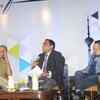 Upamanyu and Rahul in conversation with Nalin
