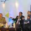 Upamanyu and Rahul in conversation with Nalin